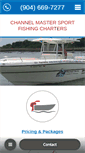 Mobile Screenshot of channelmastersportfishingcharters.com